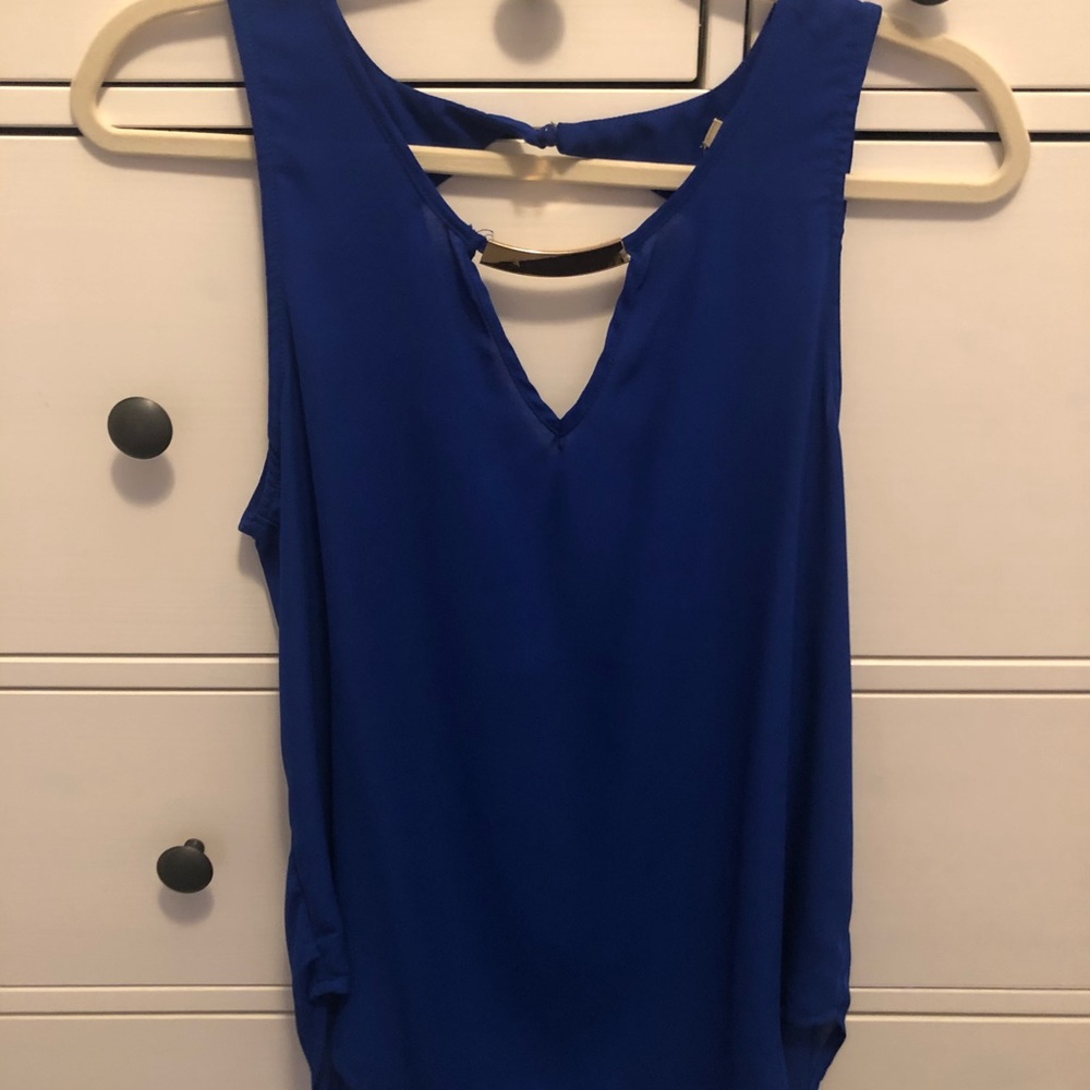 Dressy sleeveless top